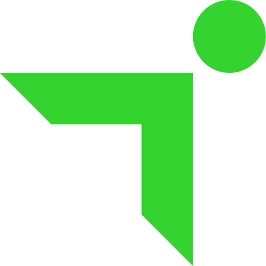 logo setupproduction di colore verde
